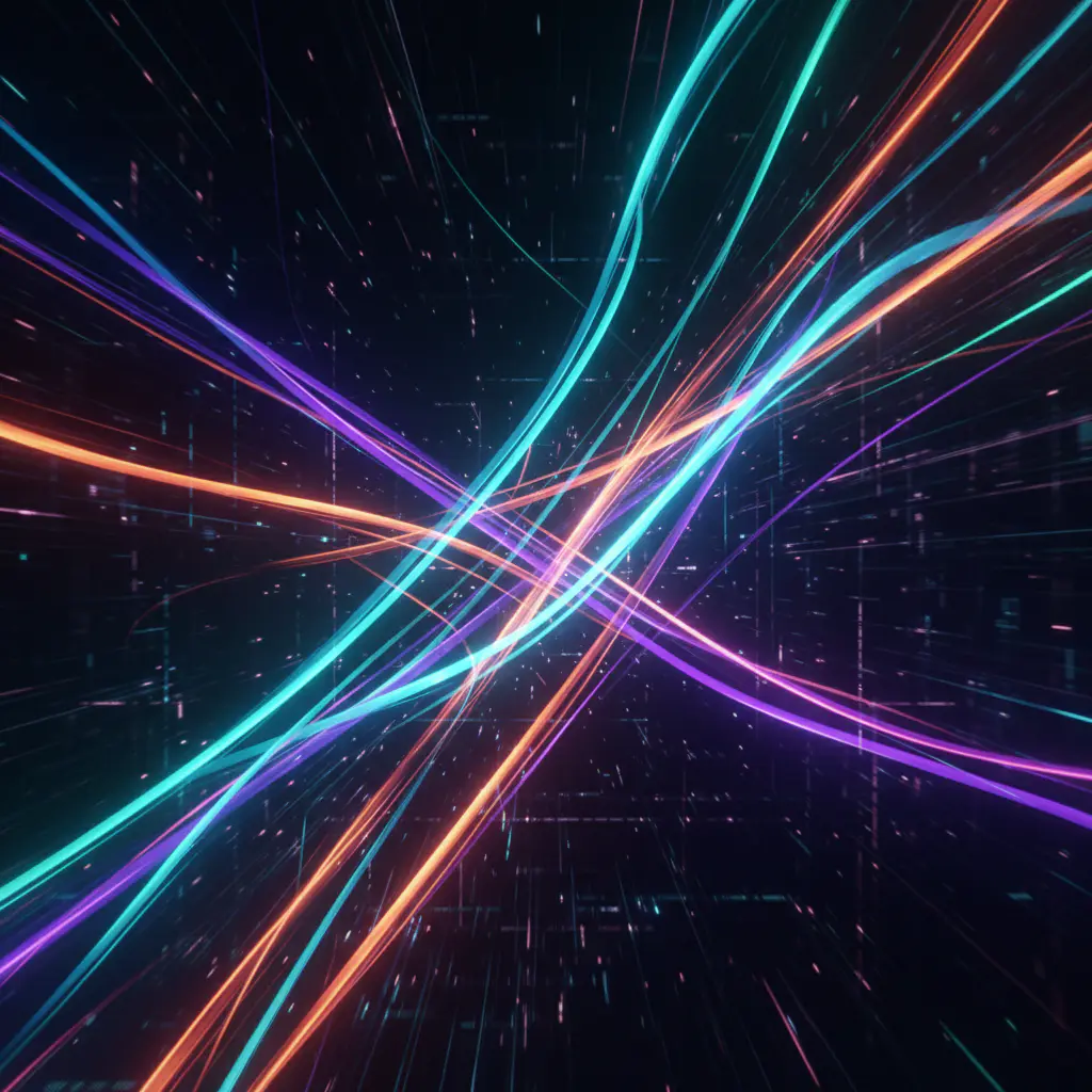 Abstract speed lines